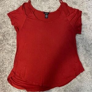 Rue21 Women's Red Short Sleeve Top